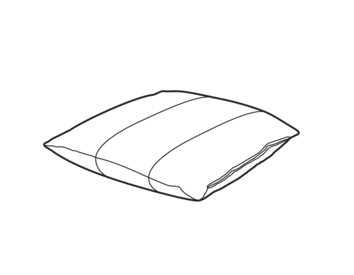 Подушка набивная ДеФранс